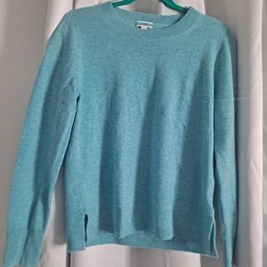J. Crew 100% cashmere sweater - Turquoise size M